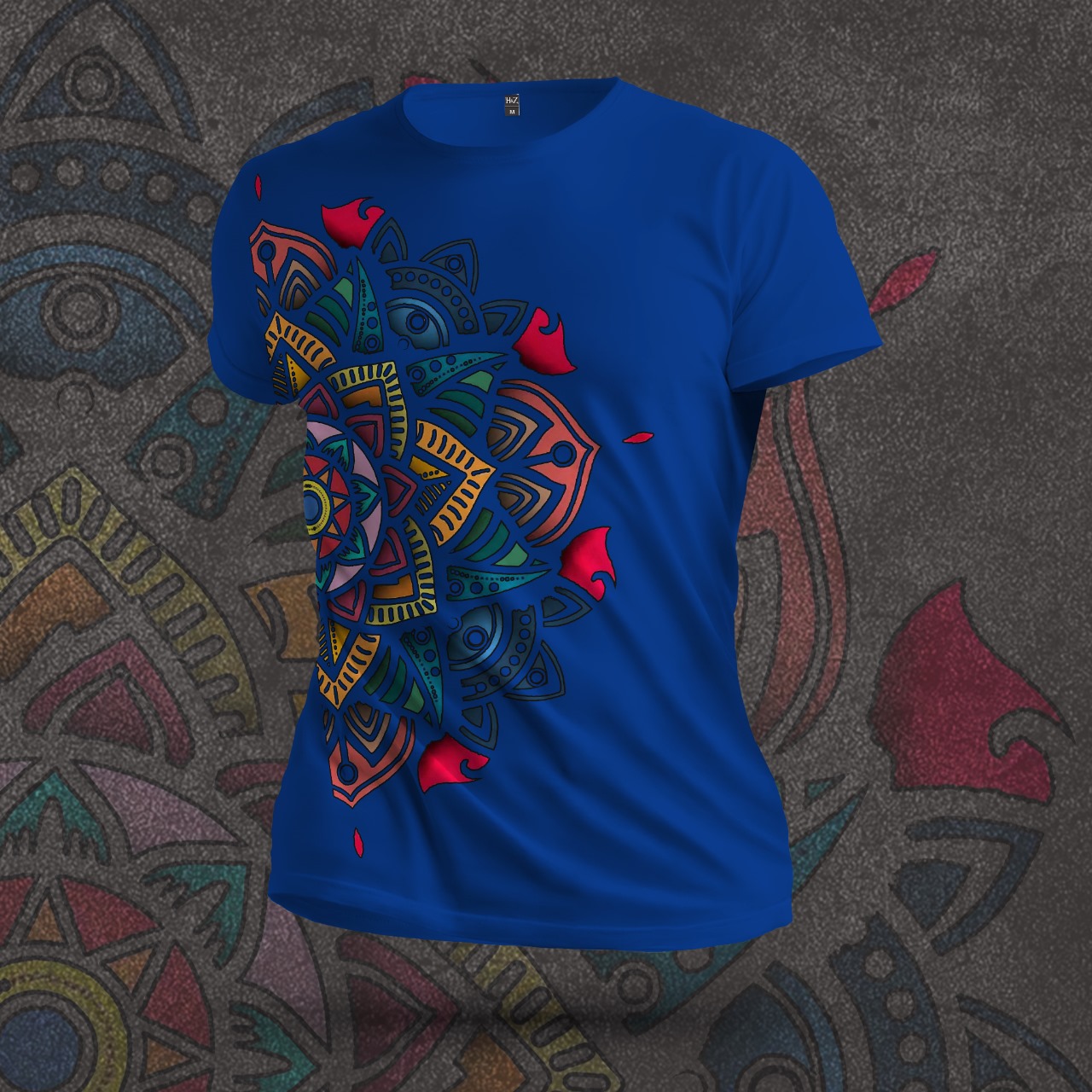 Aurora Mandala Edition Crew Neck T-Shirt - Image 15