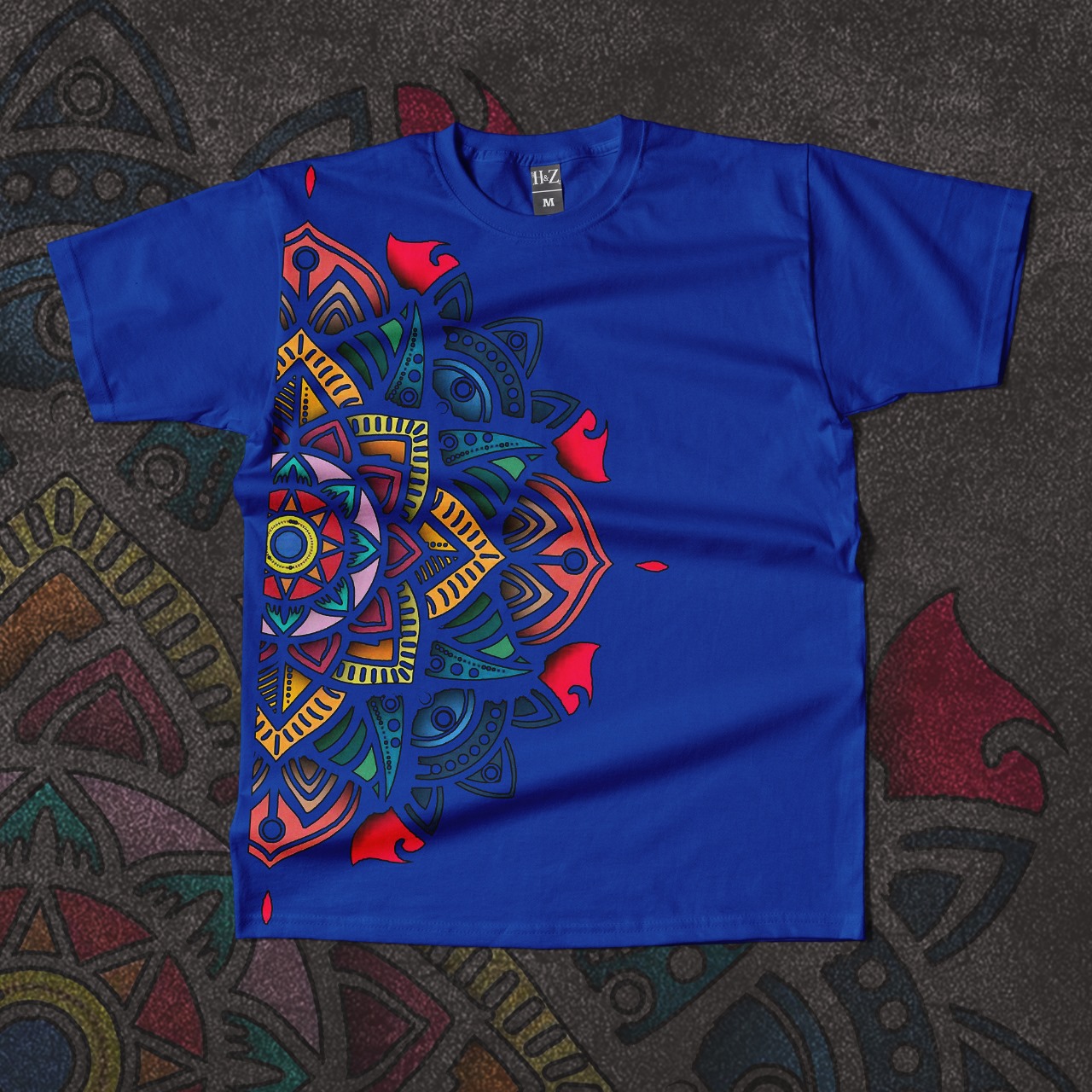 Aurora Mandala Edition Crew Neck T-Shirt - Image 13
