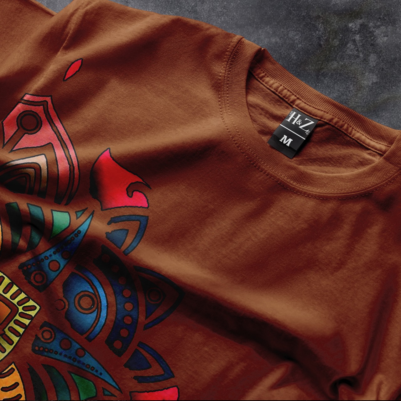 Aurora Mandala Edition Crew Neck T-Shirt - Image 21