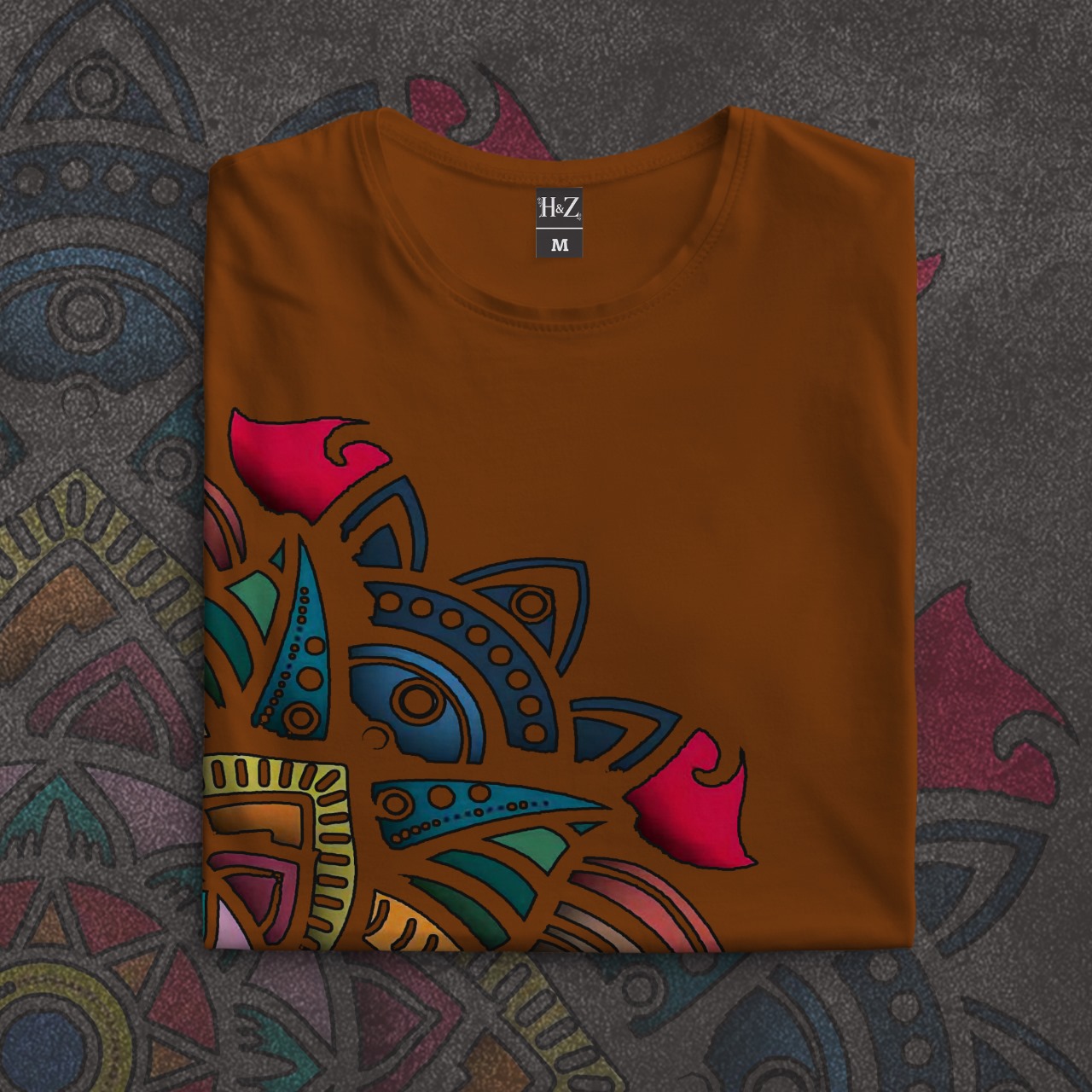 Aurora Mandala Edition Crew Neck T-Shirt - Image 24