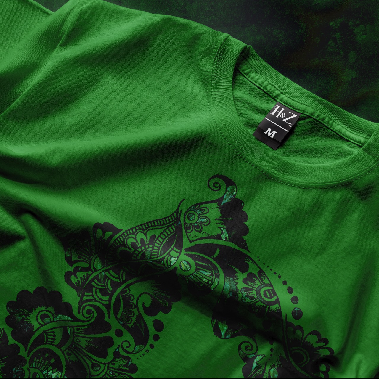 Inkleaf Art Unisex Crew Neck T-Shirt - Image 8