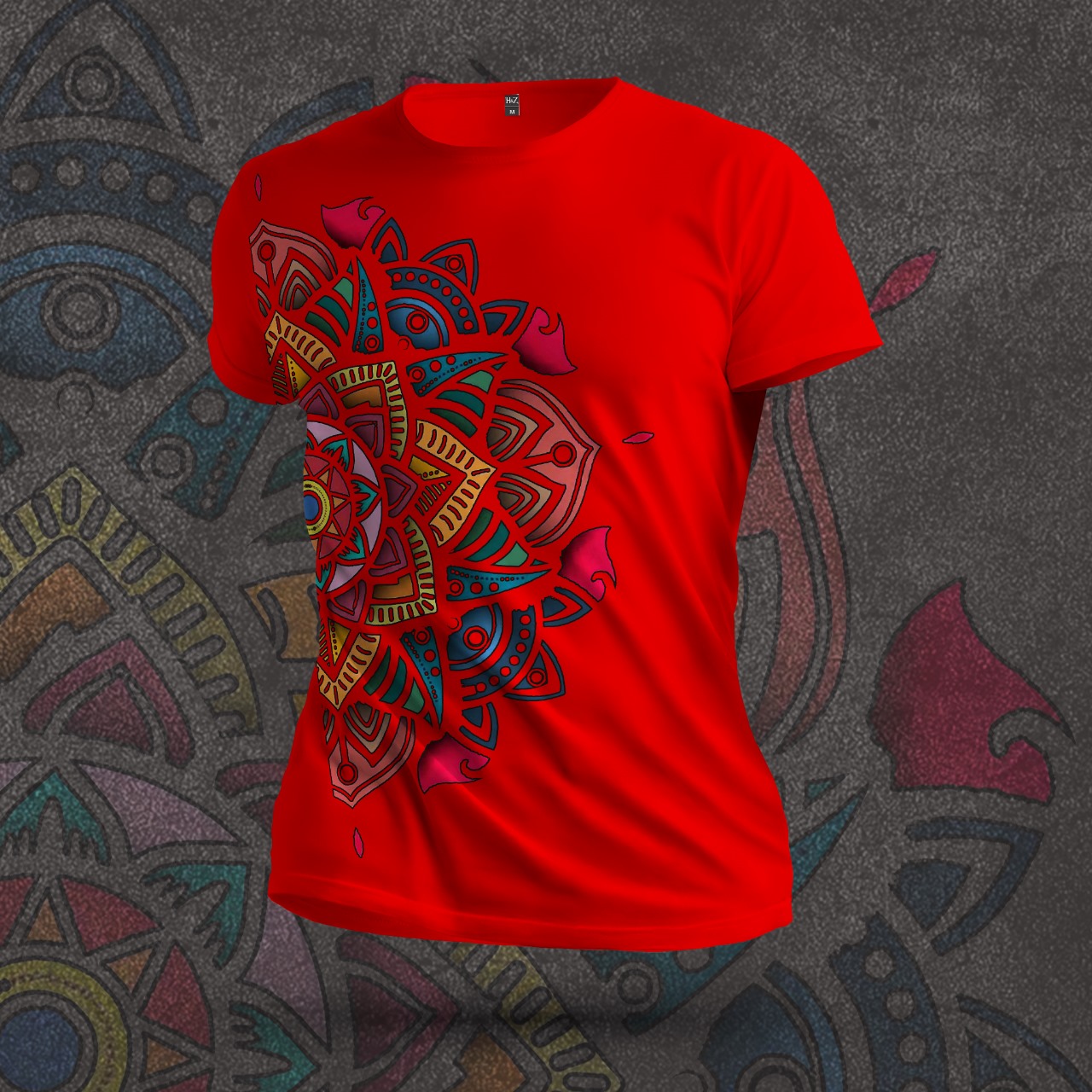 Aurora Mandala Edition Crew Neck T-Shirt - Image 39