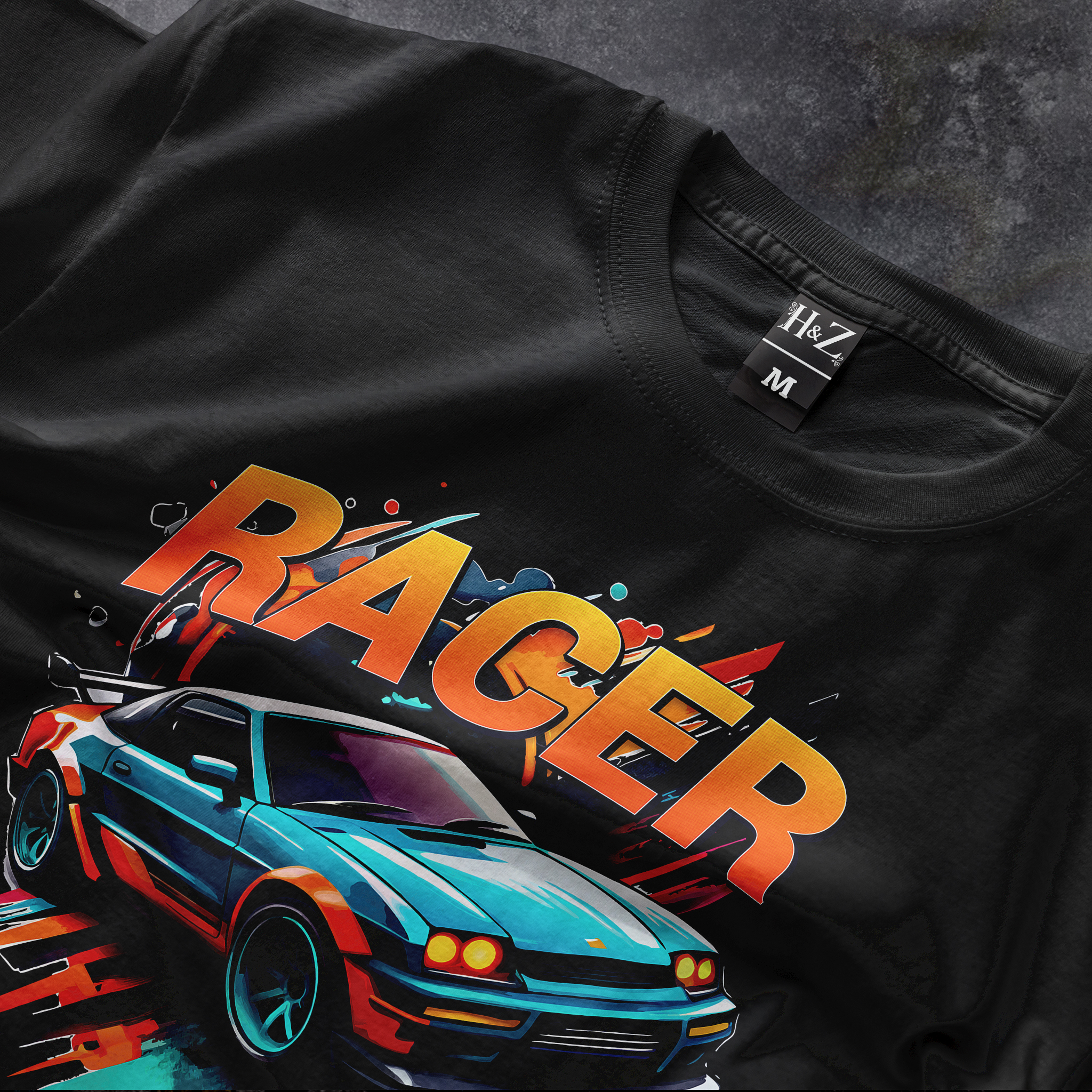 Racer Unisex Crew Neck T-Shirt - Image 8