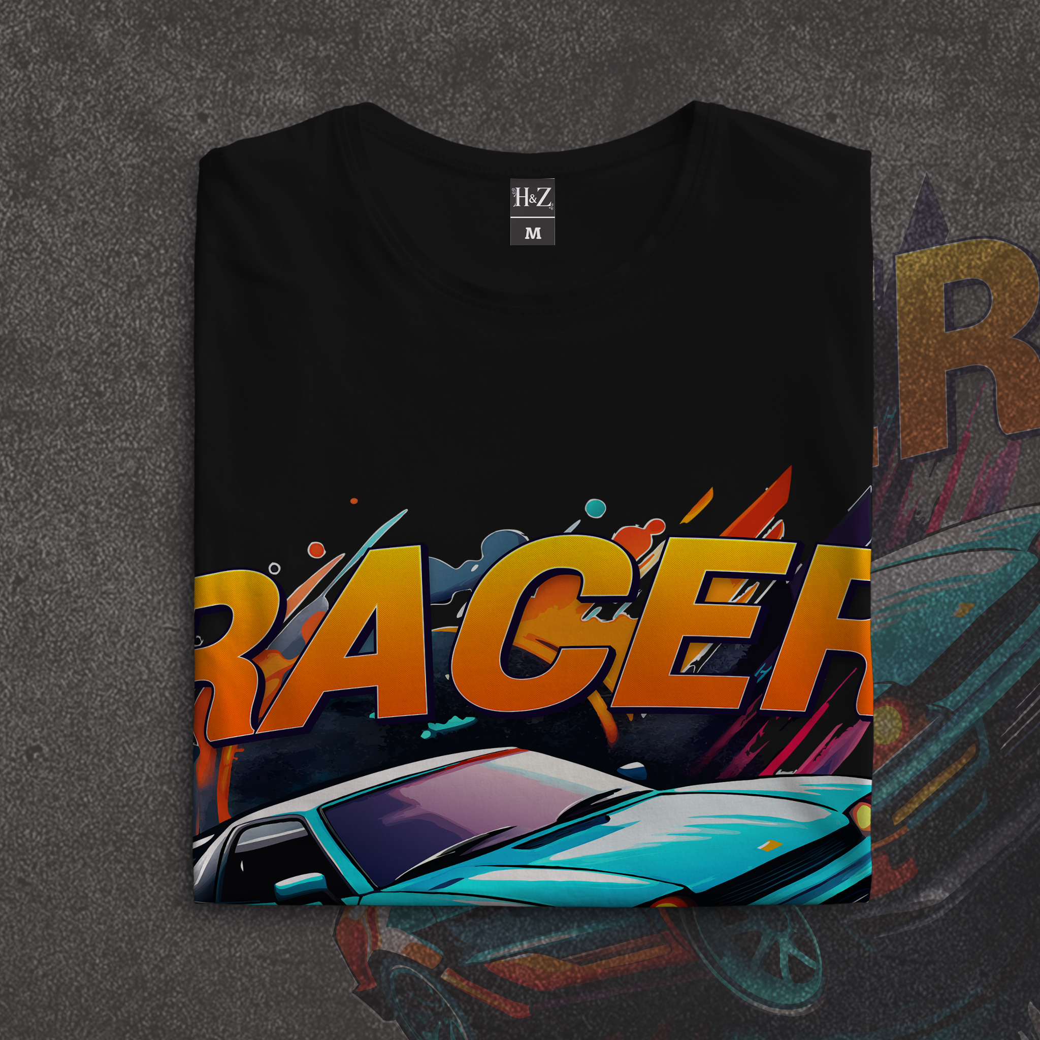 Racer Unisex Crew Neck T-Shirt - Image 12