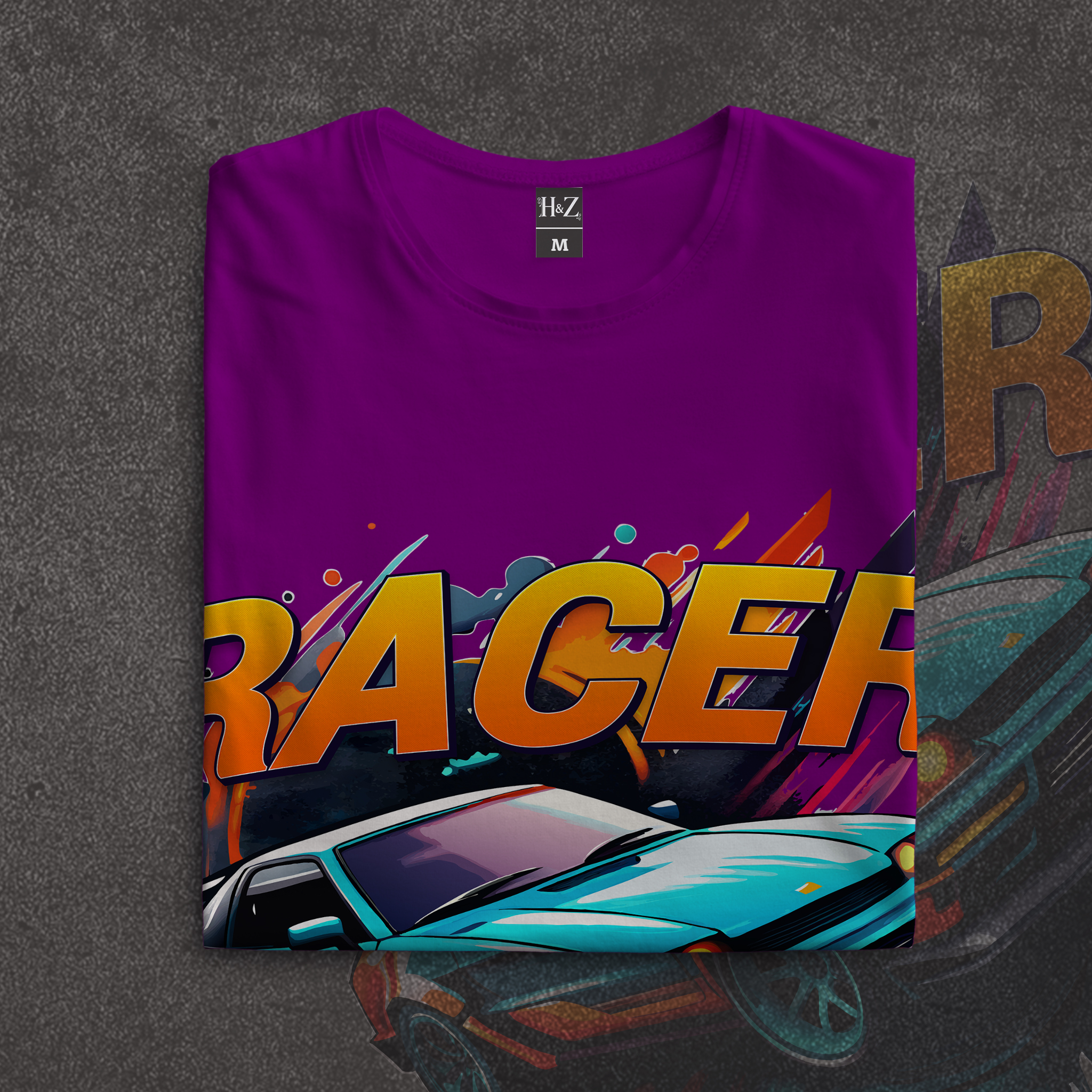 Racer Unisex Crew Neck T-Shirt - Image 6