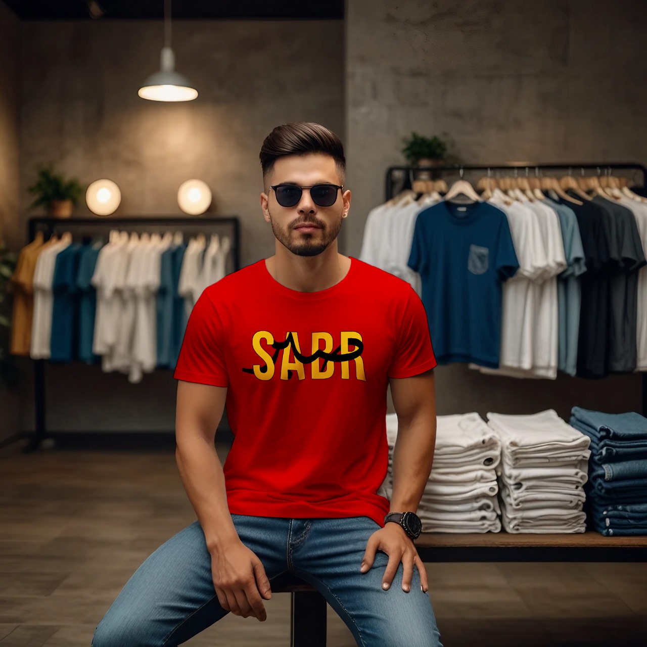 SABR “Urdu Calligraphy” T-Shirt - Image 22