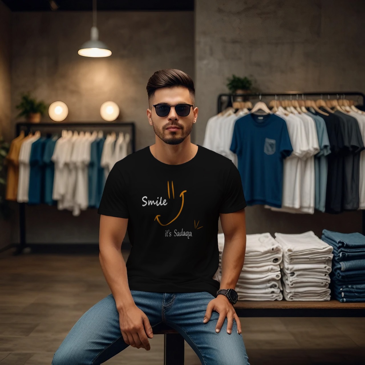 Sunnah Inspired Positivity Unisex T-Shirt - Image 4