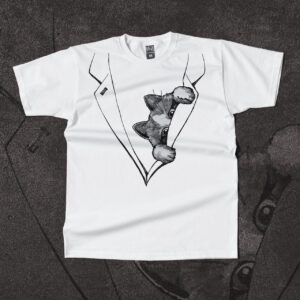 The Kitty Peek Unisex Crew Neck T-Shirt