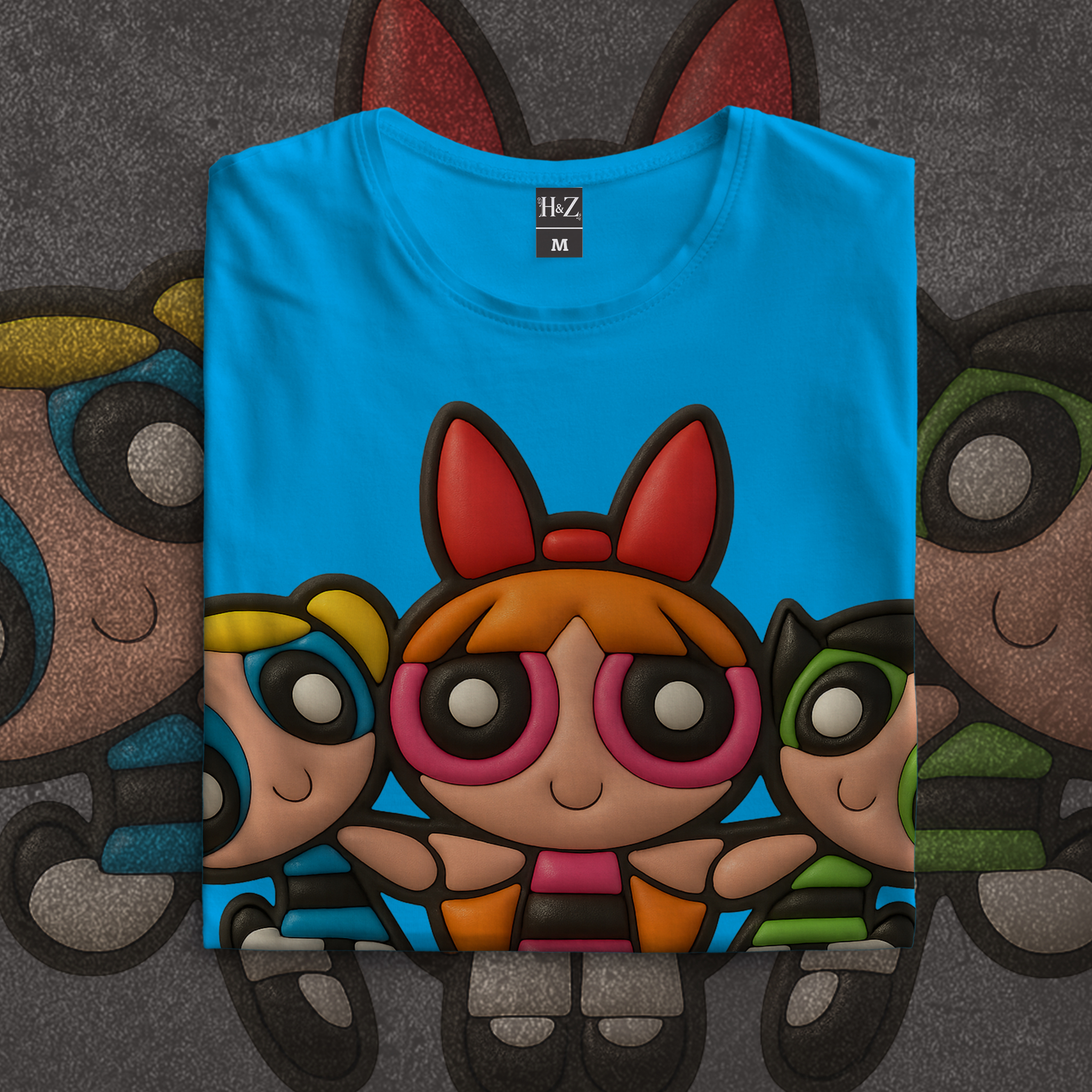 Powerpuff Girls Crew Neck T-Shirt - Image 5