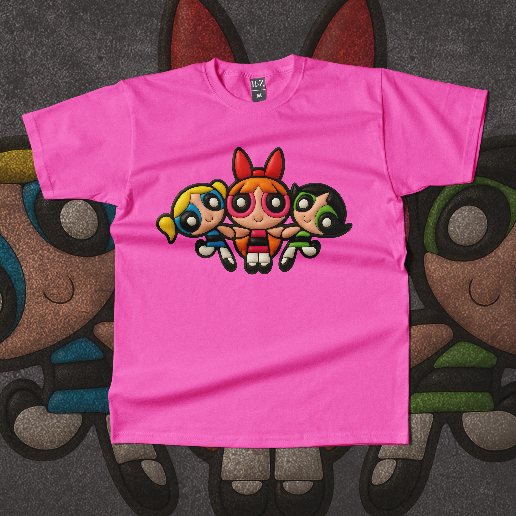Powerpuff Girls Crew Neck T-Shirt - Image 7