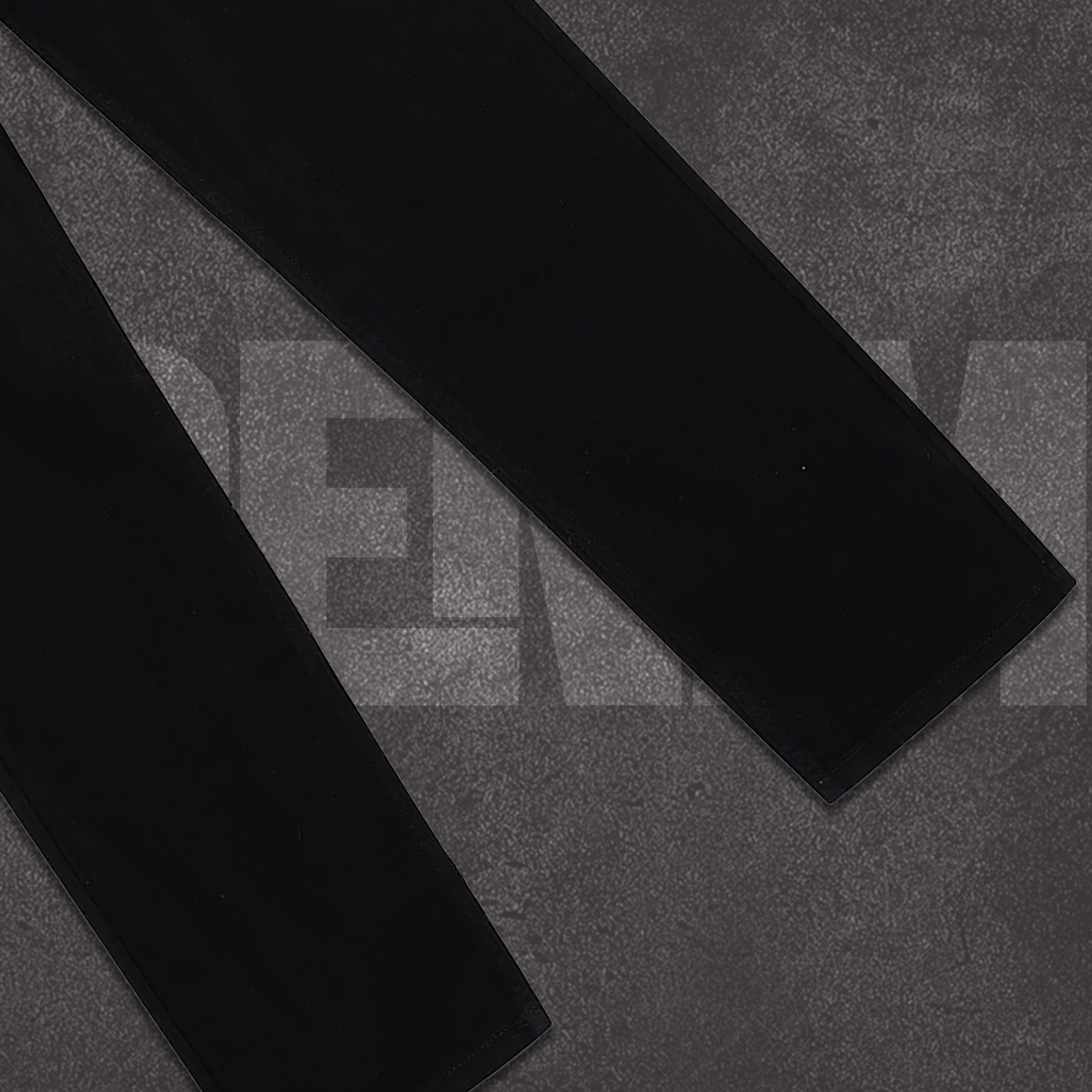 Carrot Fit Black Jeans For Men & Women - Image 3