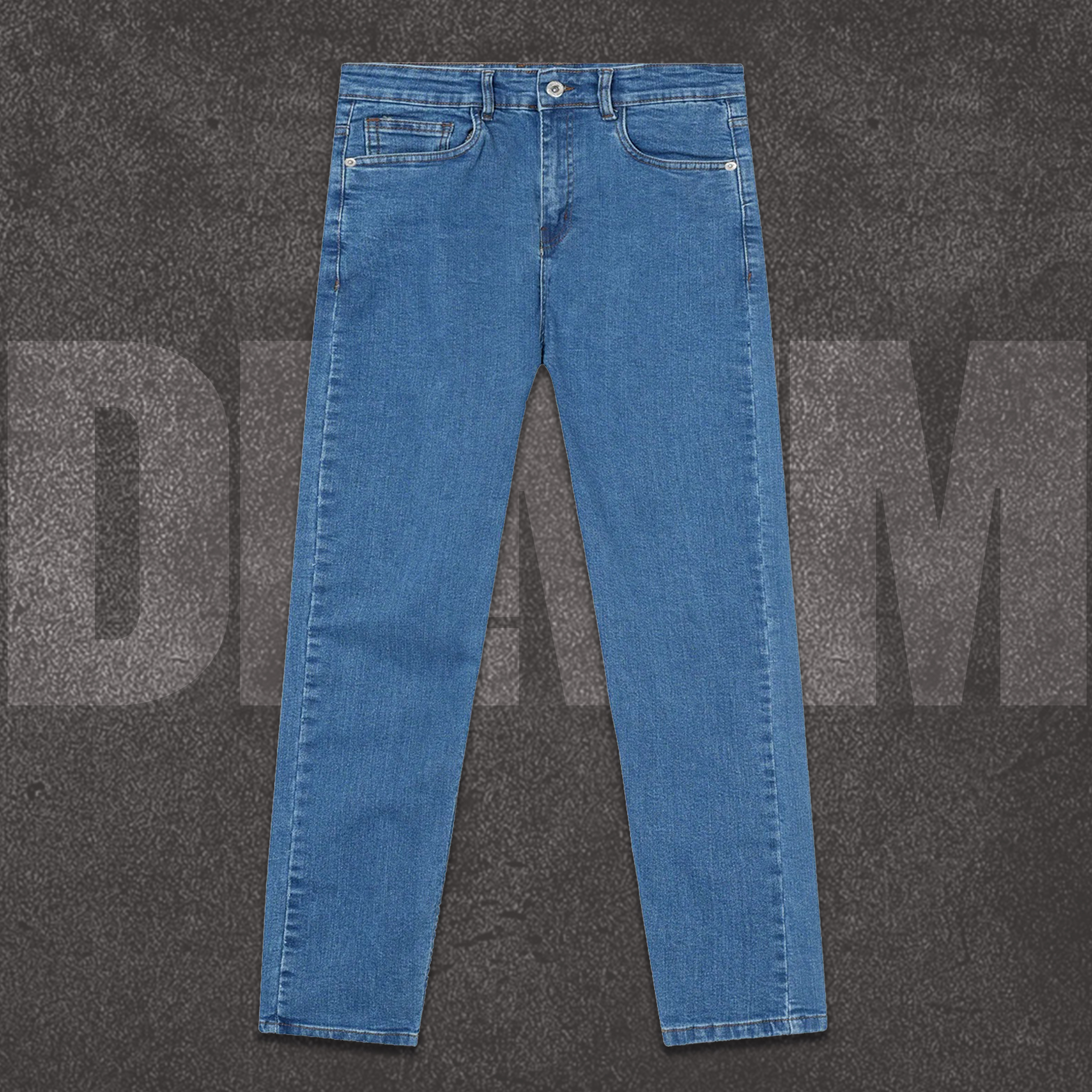 Carrot Fit Denim Jeans for Men & Women - Image 2