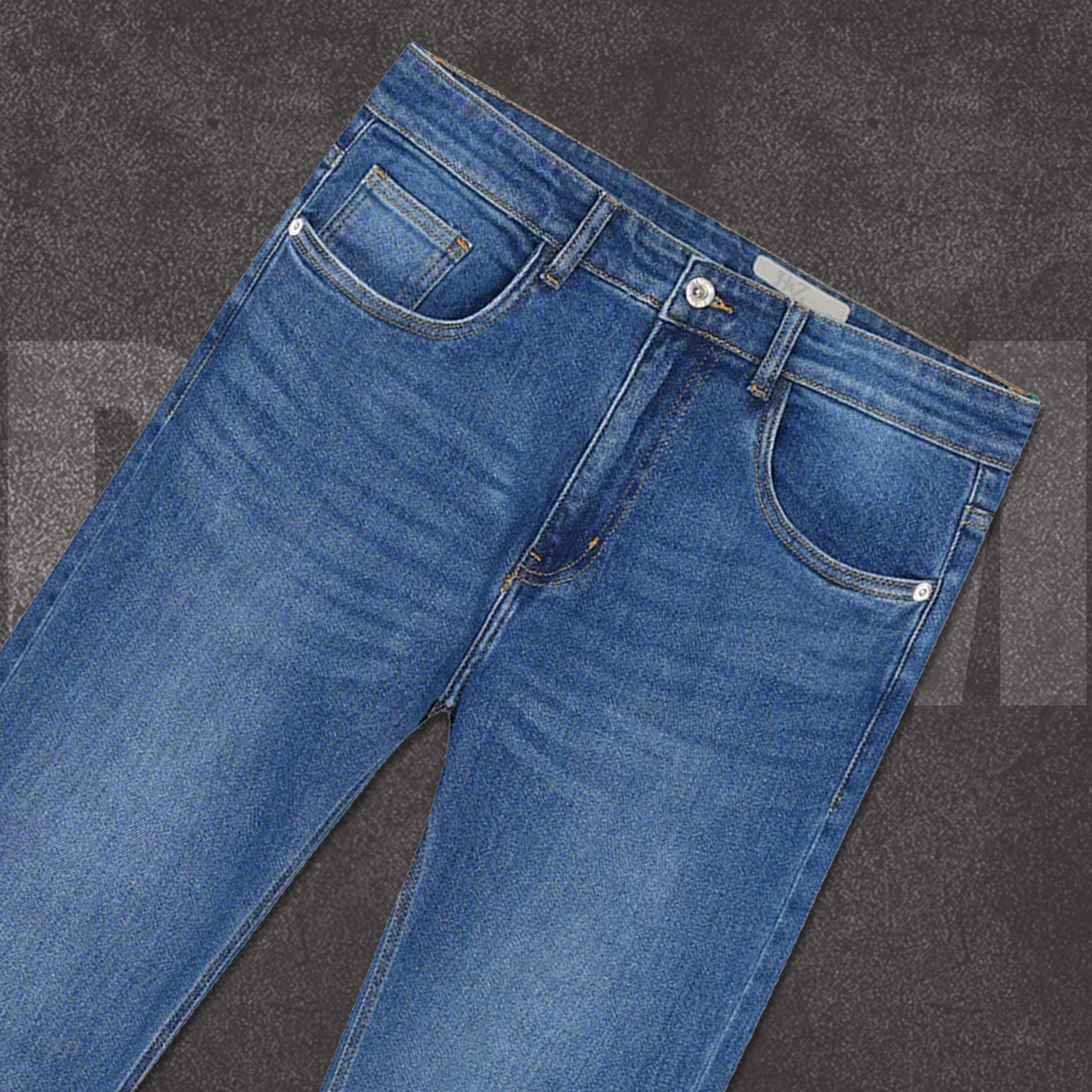 Mid Blue Jeans Denim for Men & Women