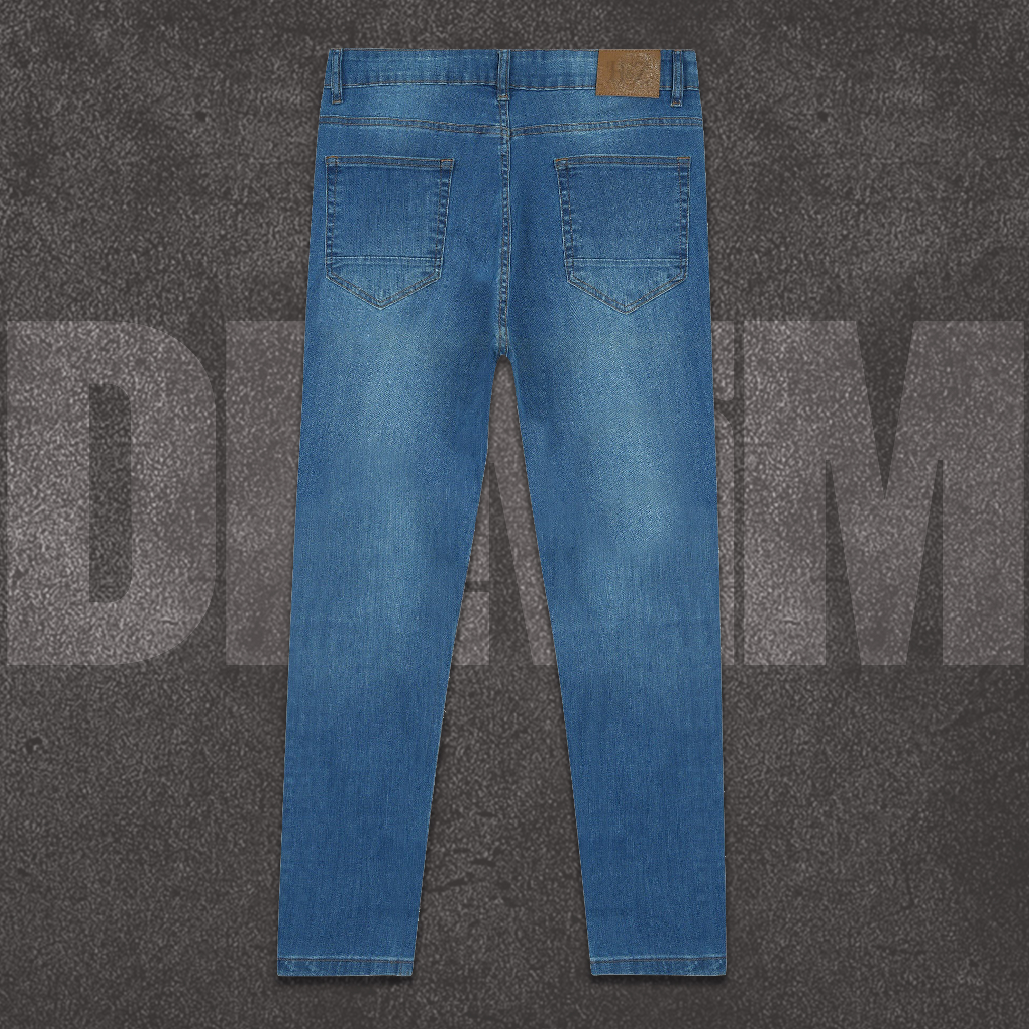 Carrot Fit Denim Jeans for Men & Women - Image 4
