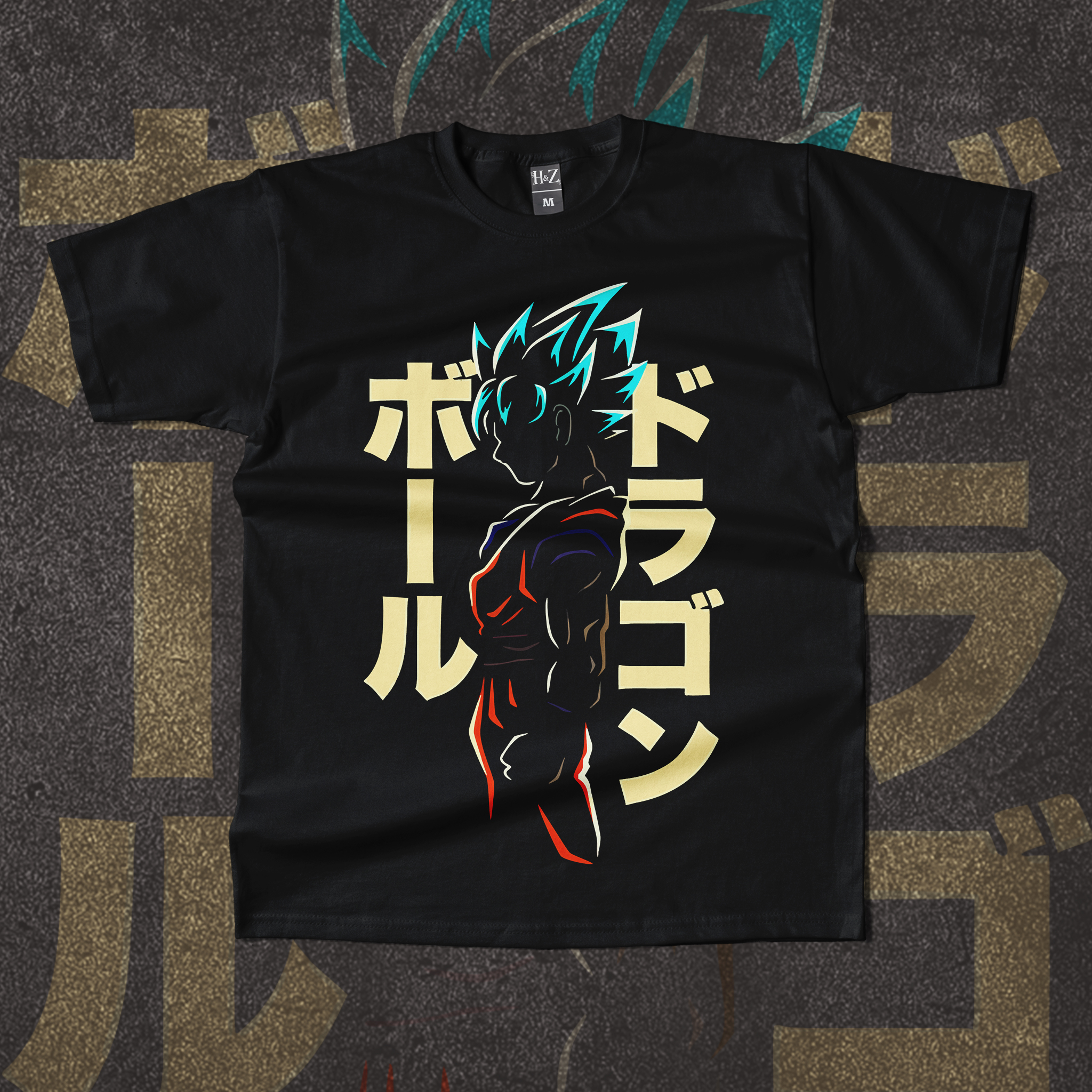 Anime Warrior Goku Crew Neck T-Shirt