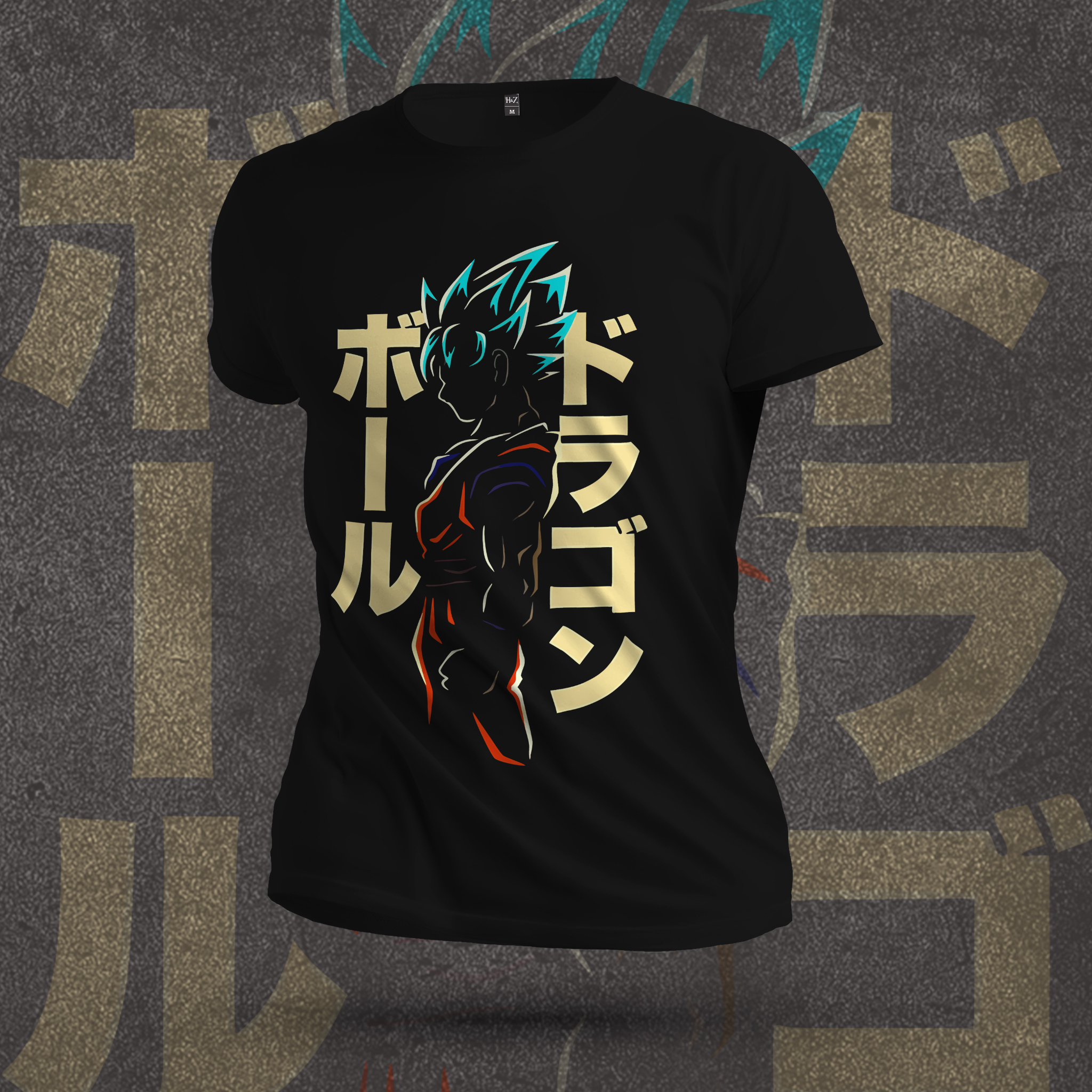 Anime Warrior Goku Crew Neck T-Shirt - Image 3