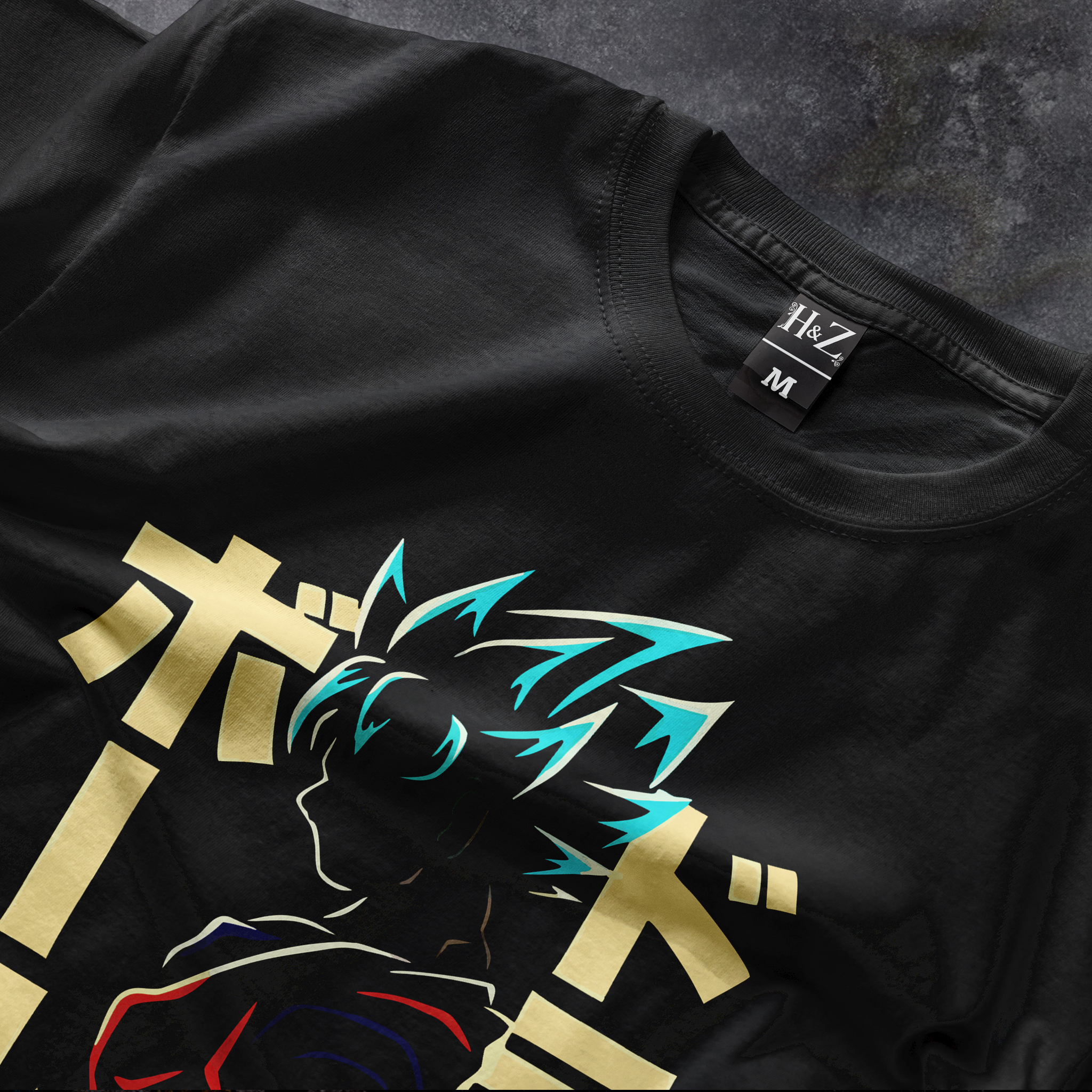 Anime Warrior Goku Crew Neck T-Shirt - Image 2