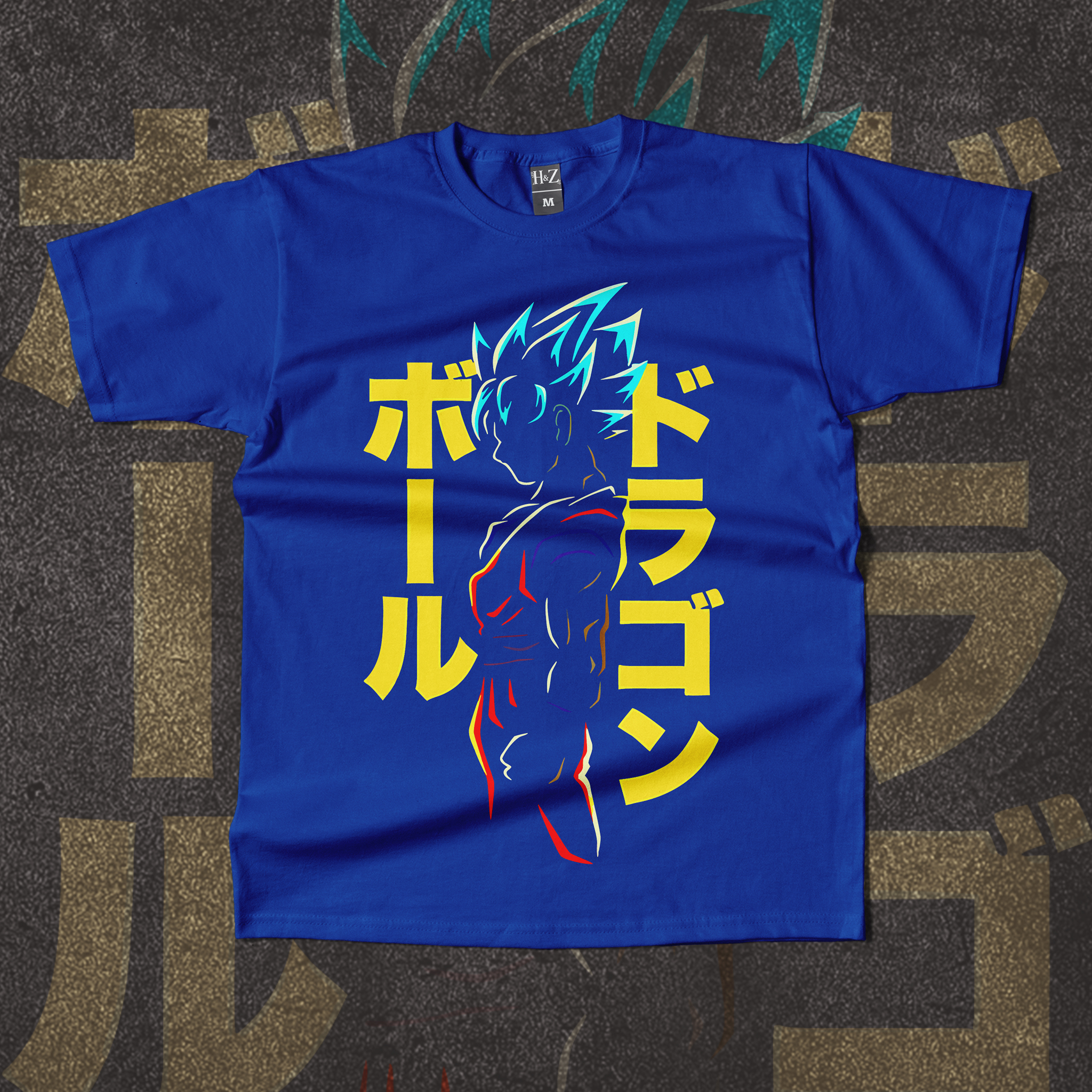 Anime Warrior Goku Crew Neck T-Shirt - Image 7