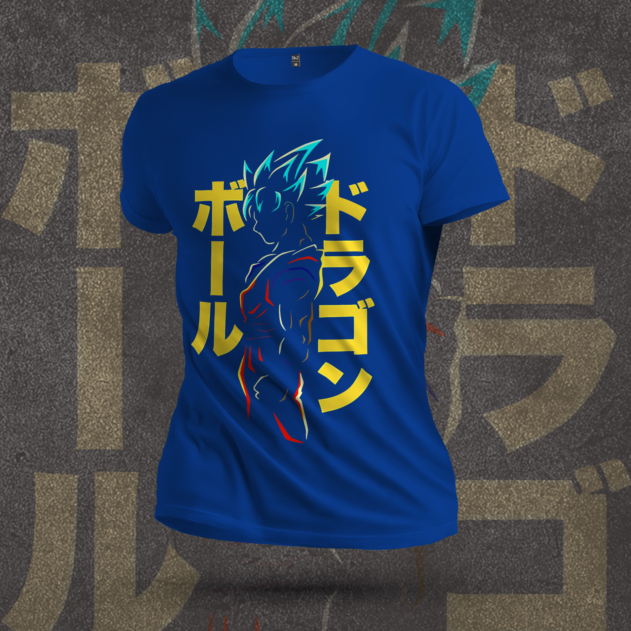 Anime Warrior Goku Crew Neck T-Shirt - Image 9