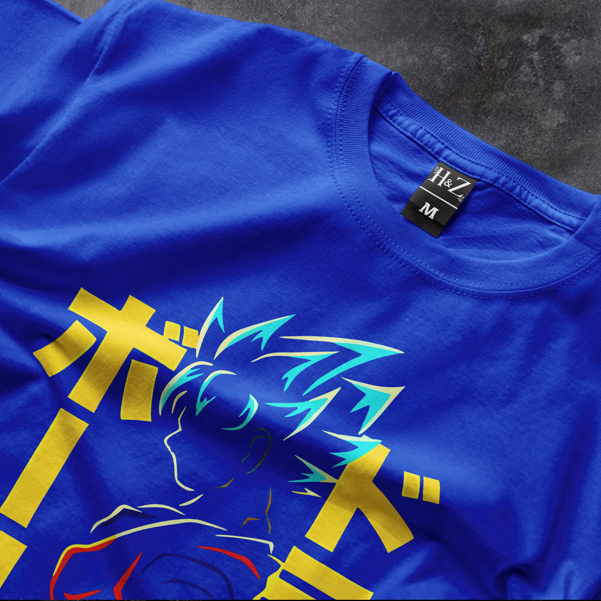 Anime Warrior Goku Crew Neck T-Shirt - Image 8