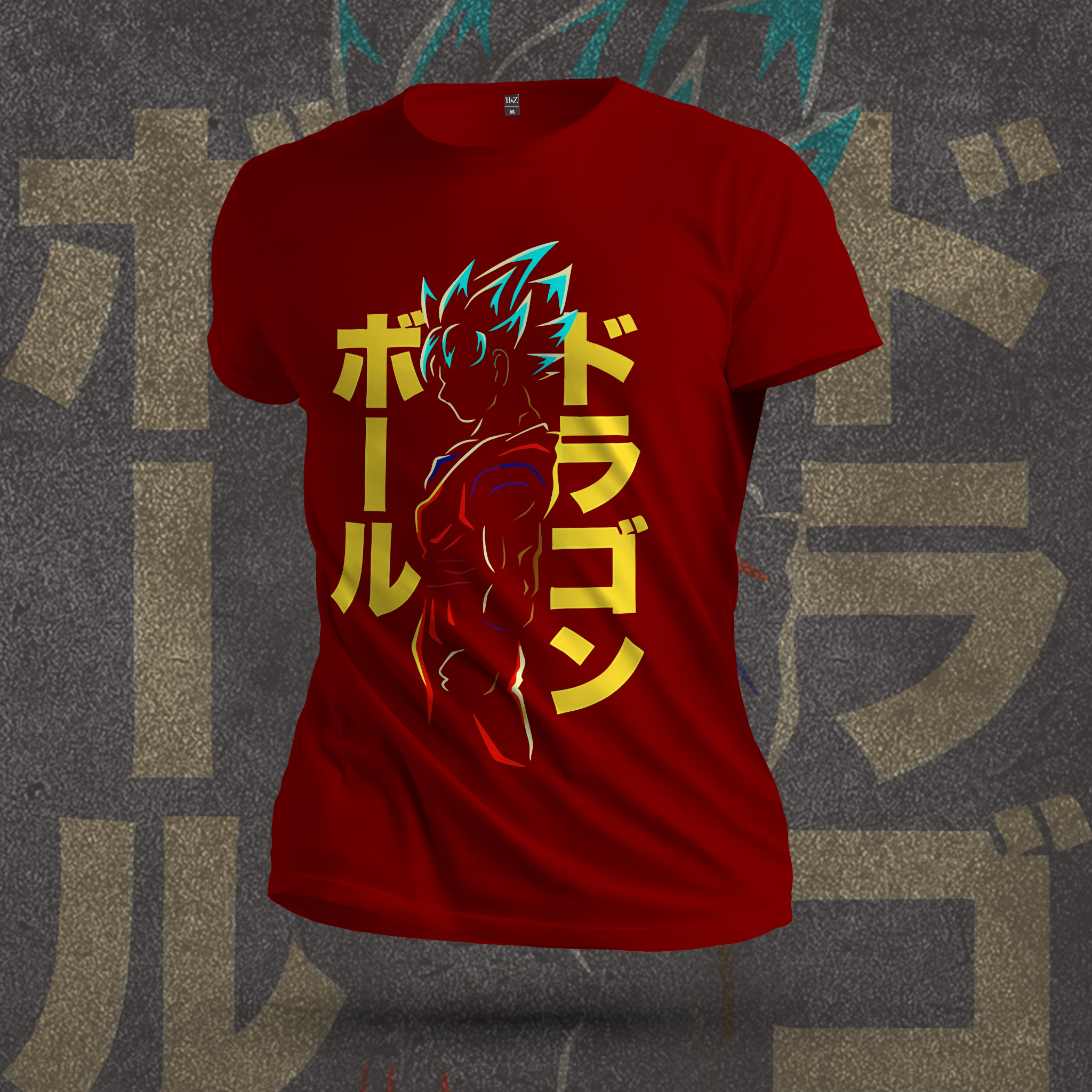 Anime Warrior Goku Crew Neck T-Shirt - Image 15