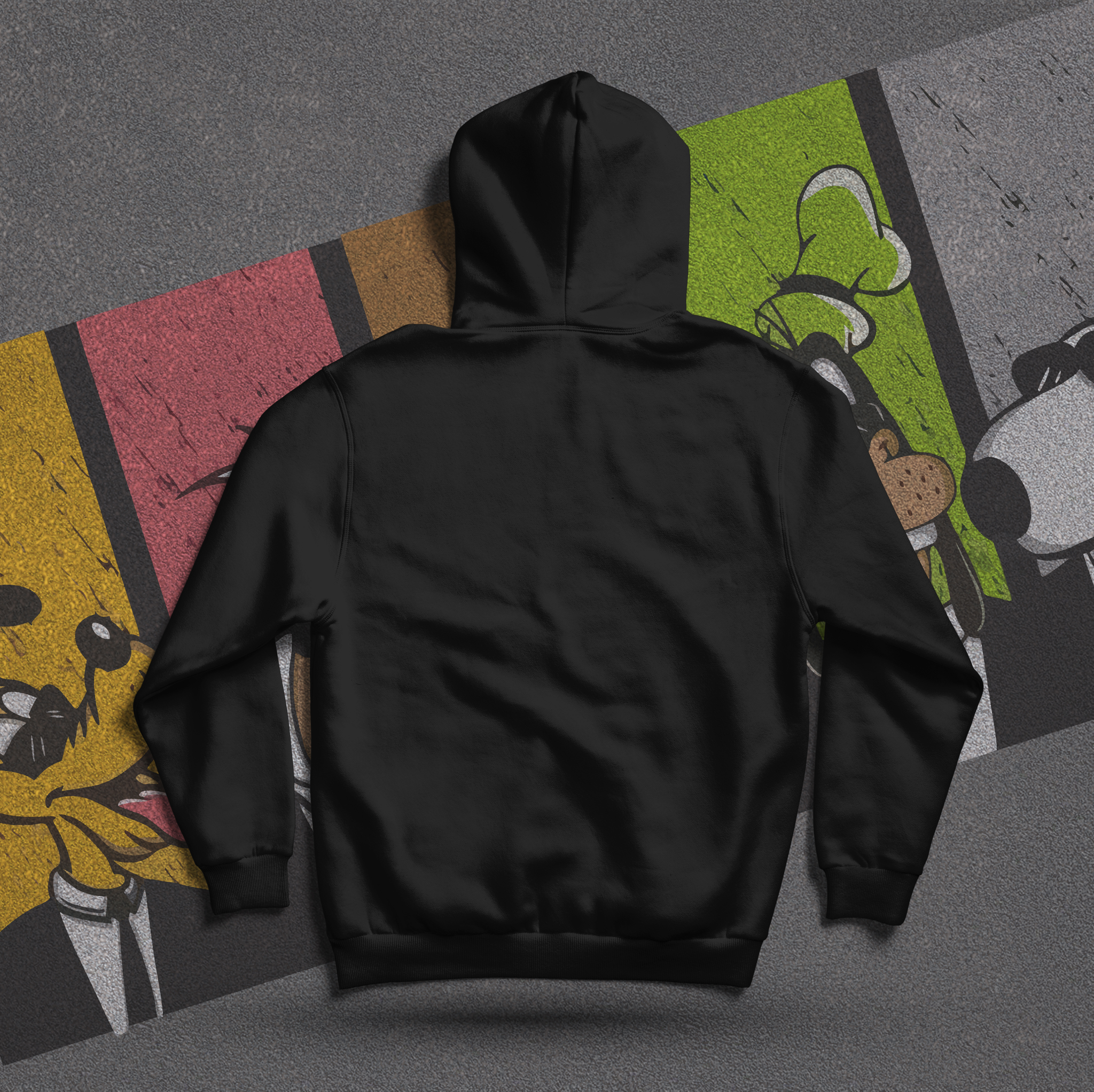 The Toon Syndicate Premium Unisex Crew Hoodie - Image 2