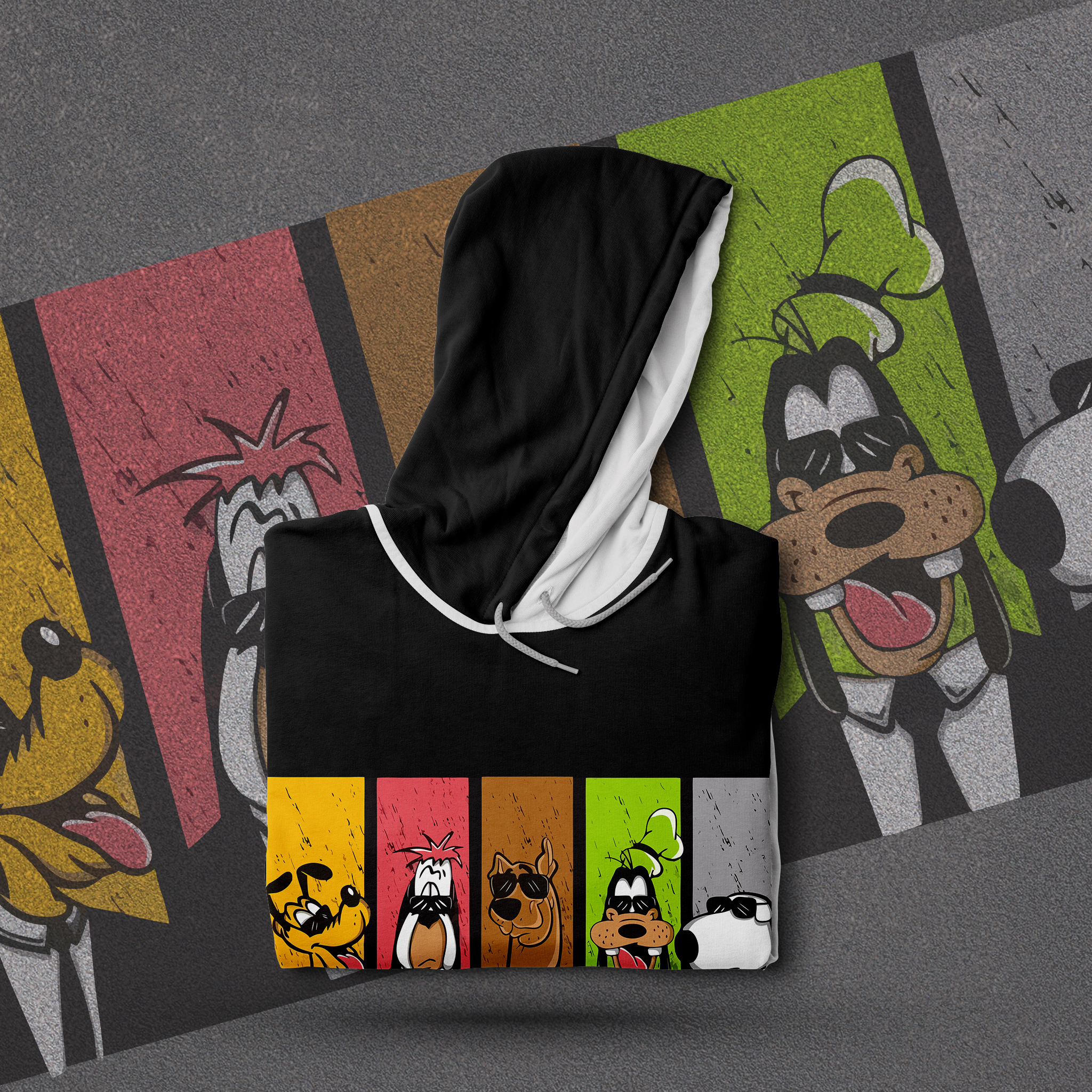 The Toon Syndicate Premium Unisex Crew Hoodie - Image 6