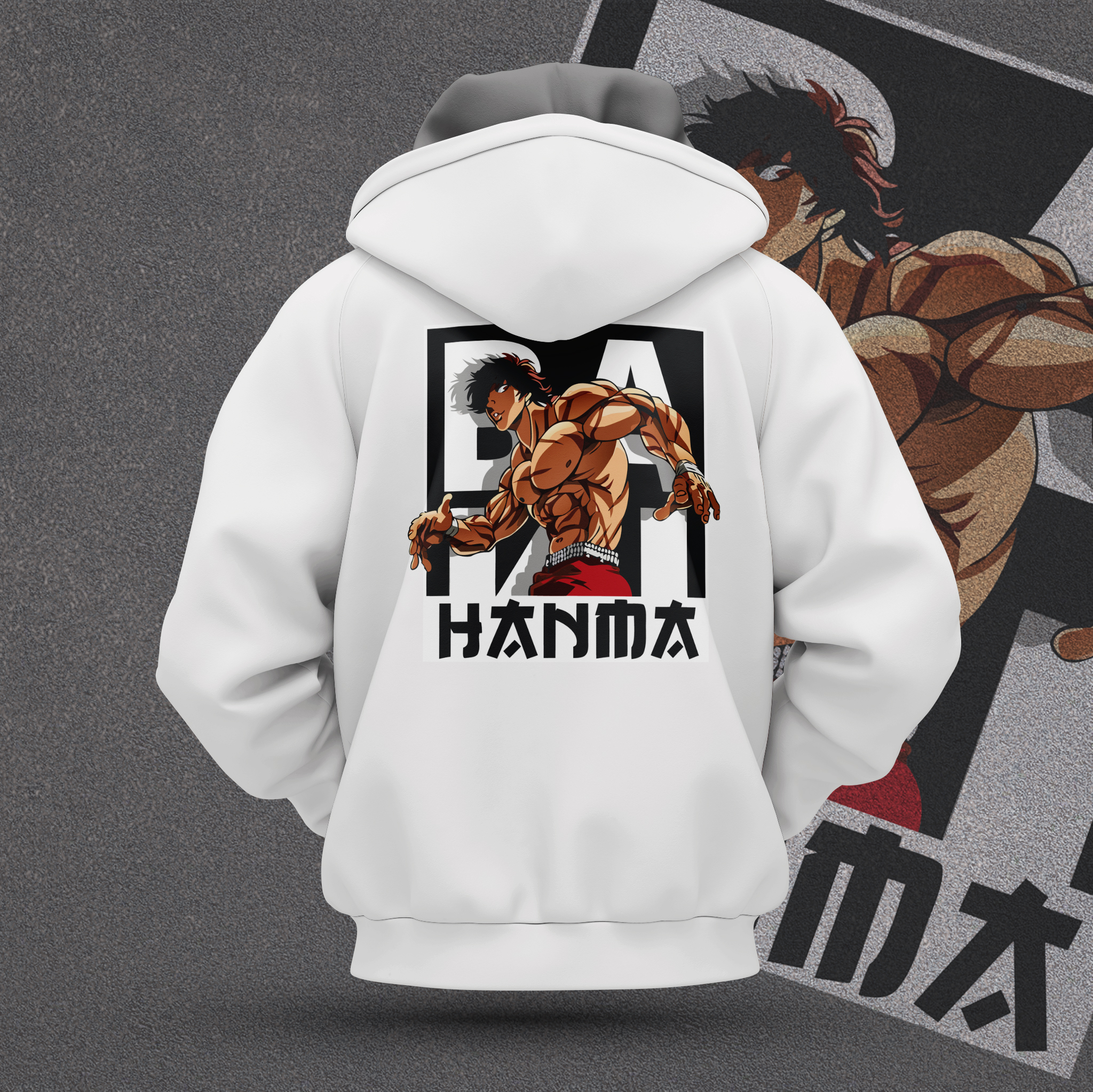 Baki Hanma Premium Unisex Hoodie - Image 4
