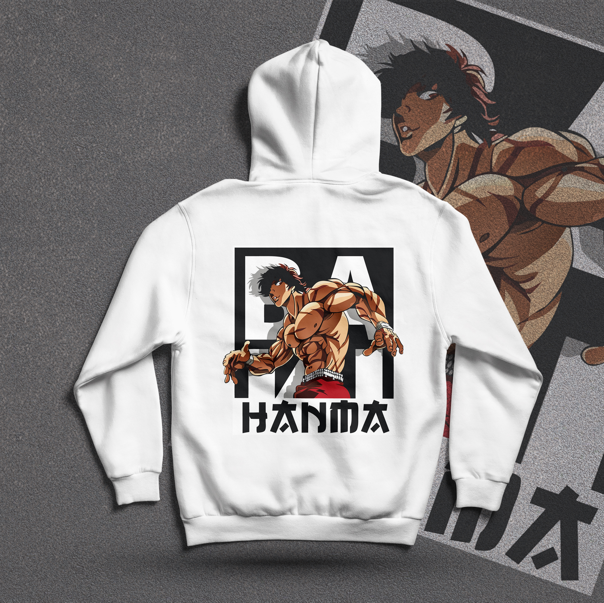 Baki Hanma Premium Unisex Hoodie - Image 2