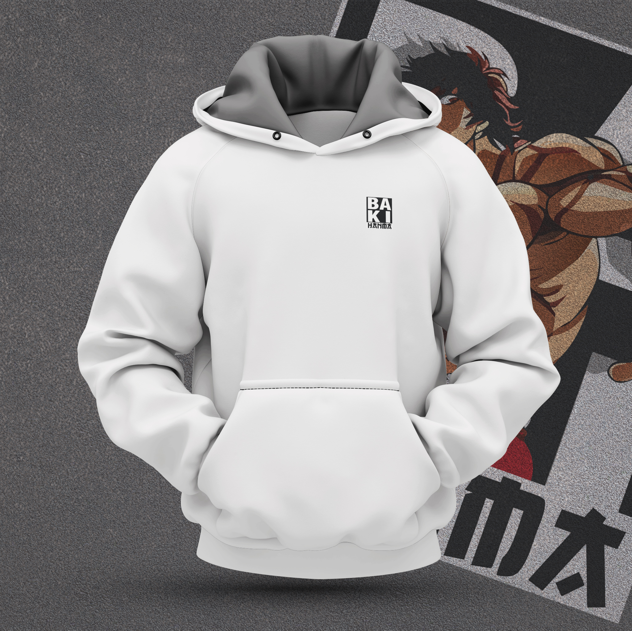 Baki Hanma Premium Unisex Hoodie - Image 5