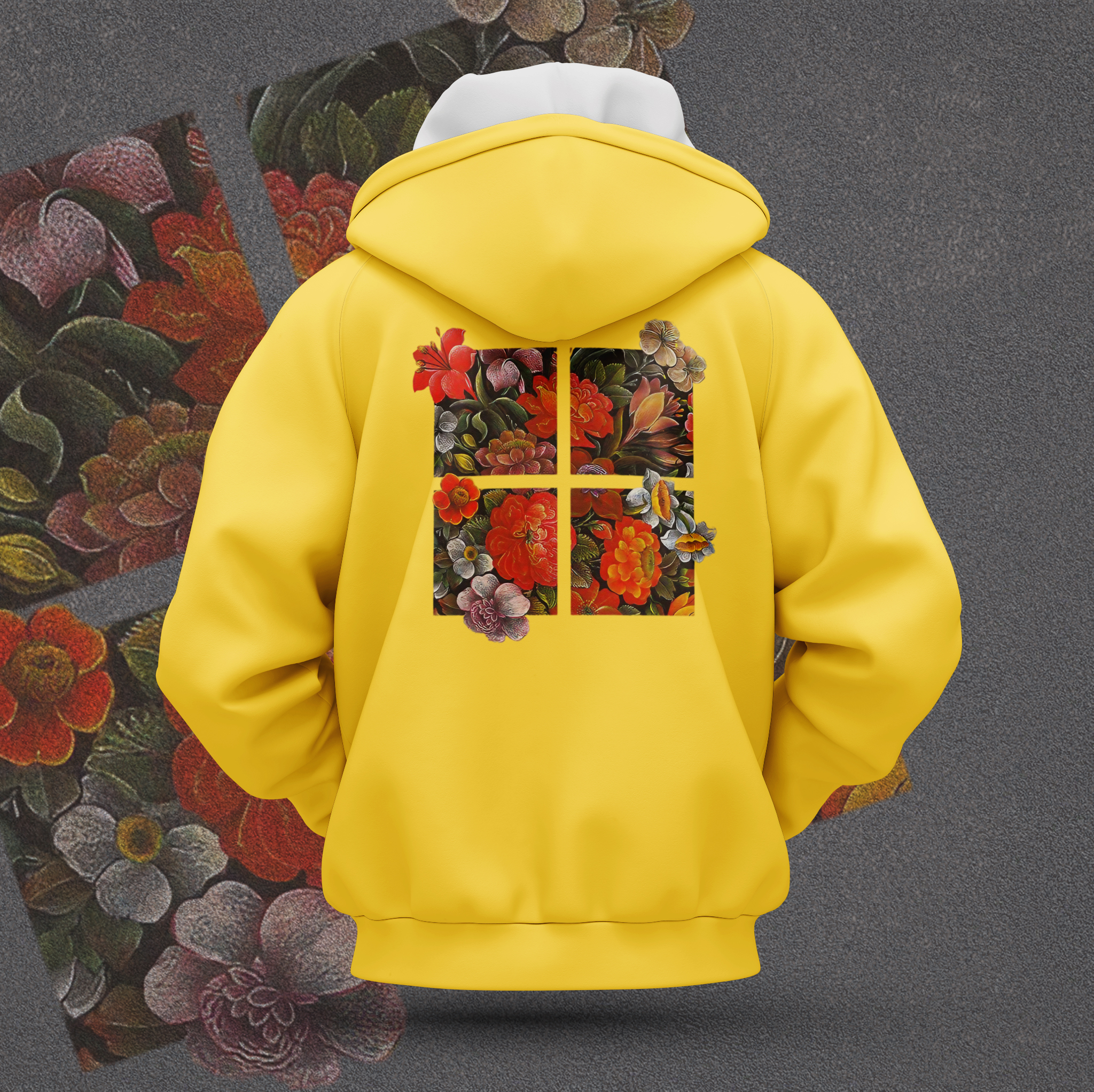 The Flower Box Premium Unisex Hoodie - Image 4
