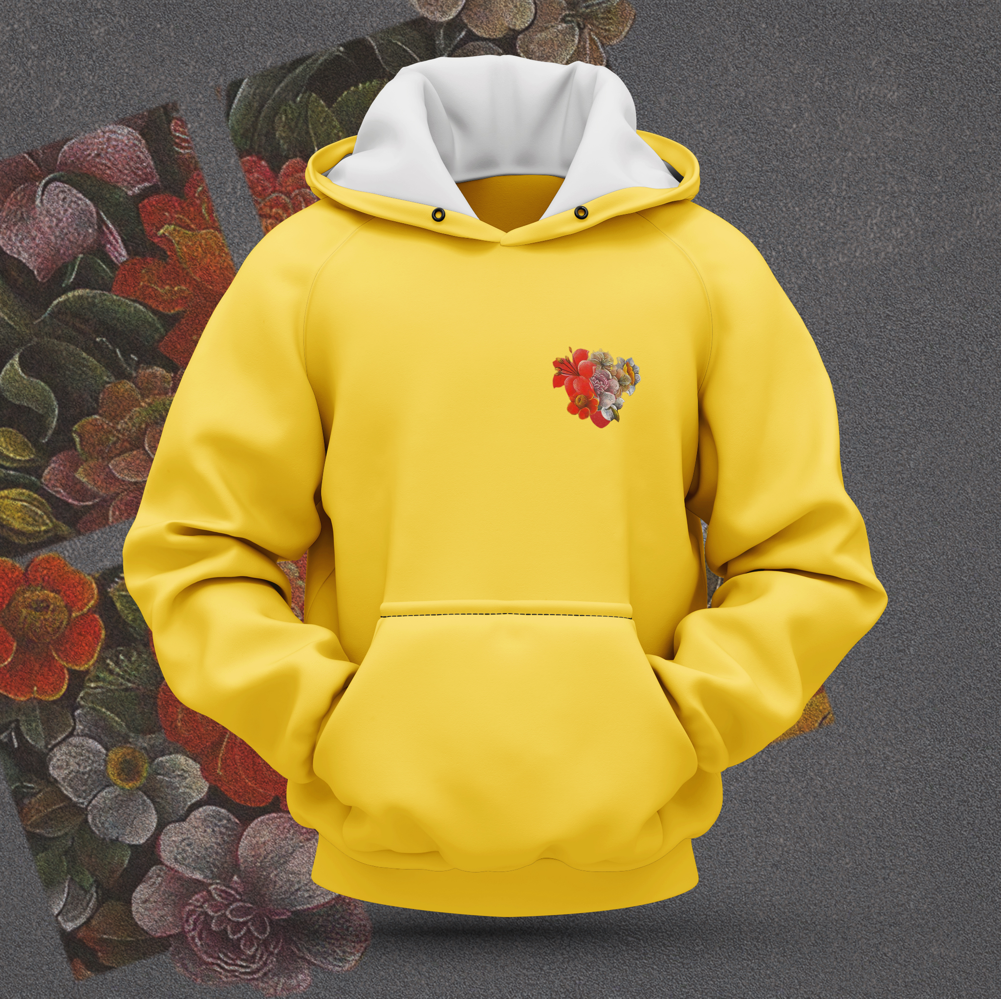 The Flower Box Premium Unisex Hoodie - Image 5