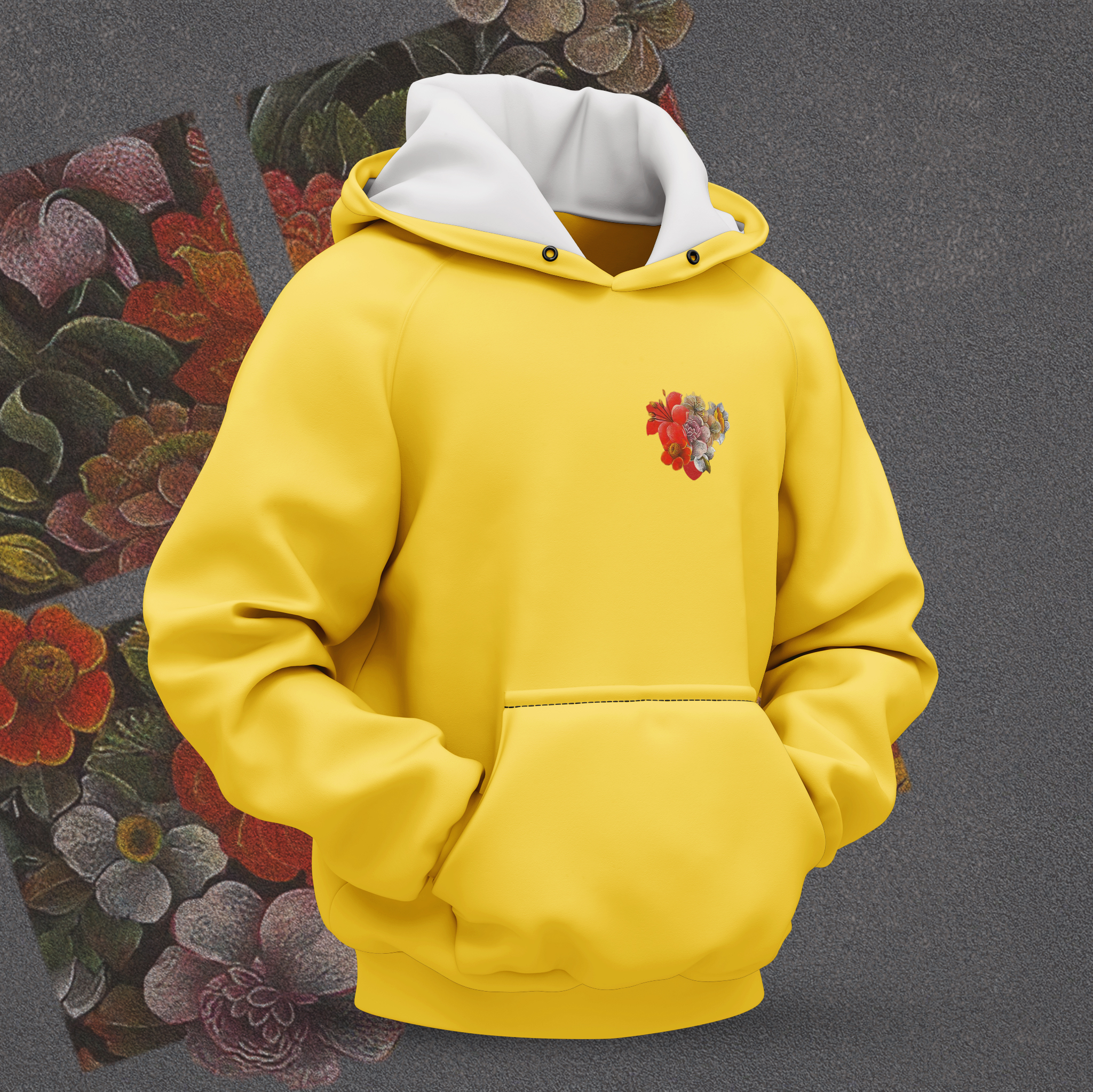 The Flower Box Premium Unisex Hoodie - Image 3