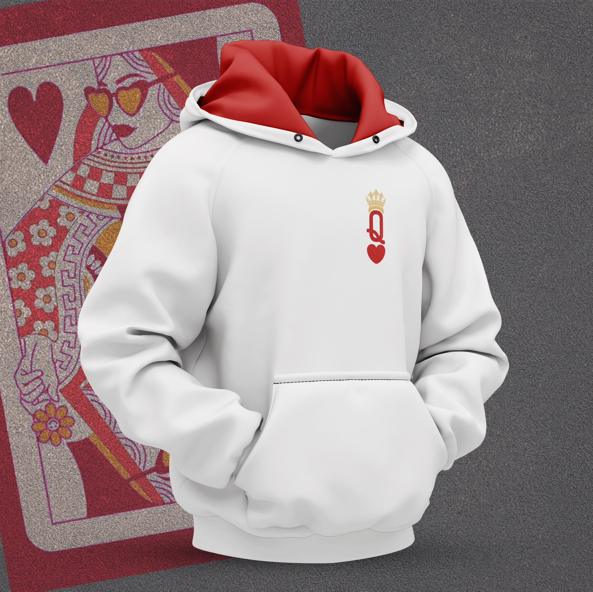 The Queen Premium Unisex Hoodie - Image 5