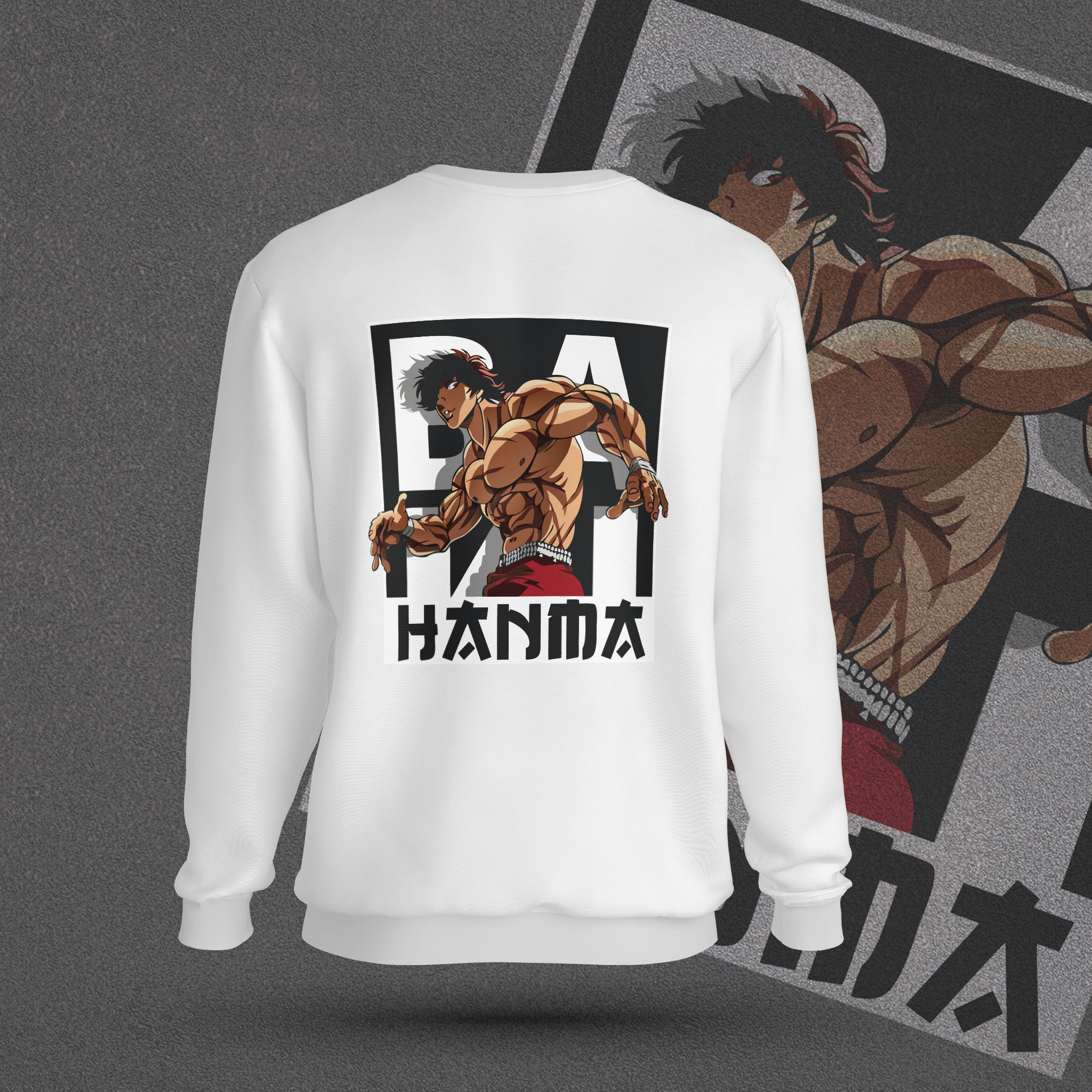 Baki Hanma Premium Unisex Sweatshirt - Image 5