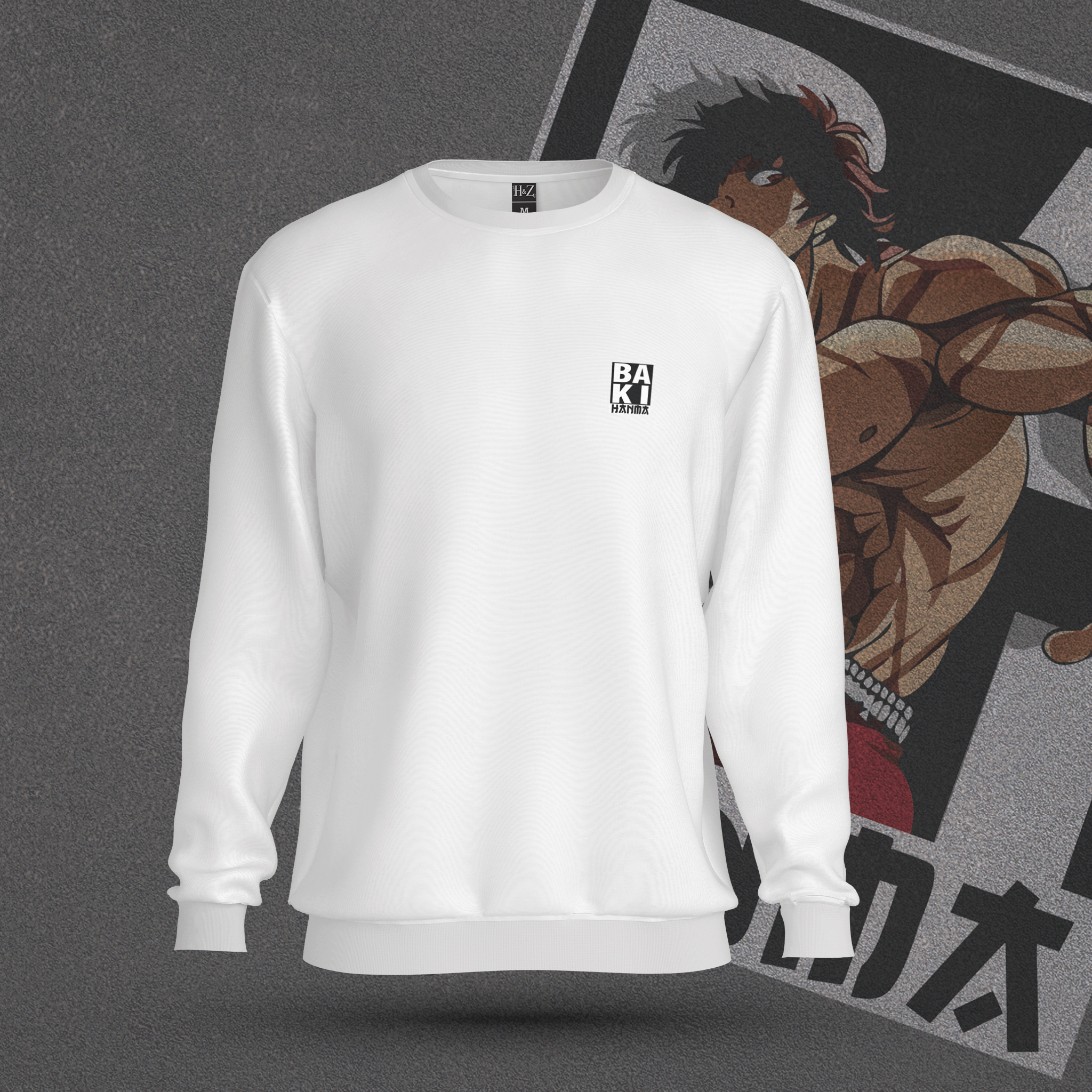 Baki Hanma Premium Unisex Sweatshirt - Image 2