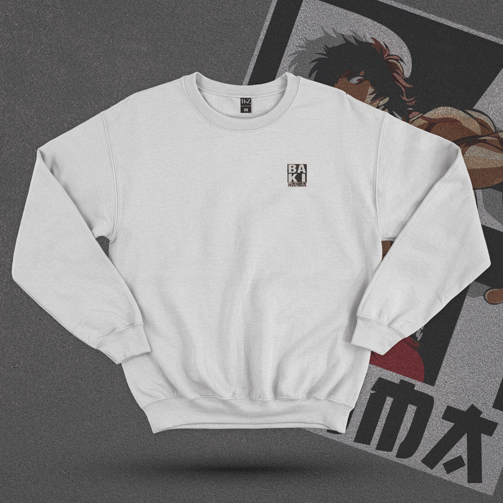 Baki Hanma Premium Unisex Sweatshirt - Image 6