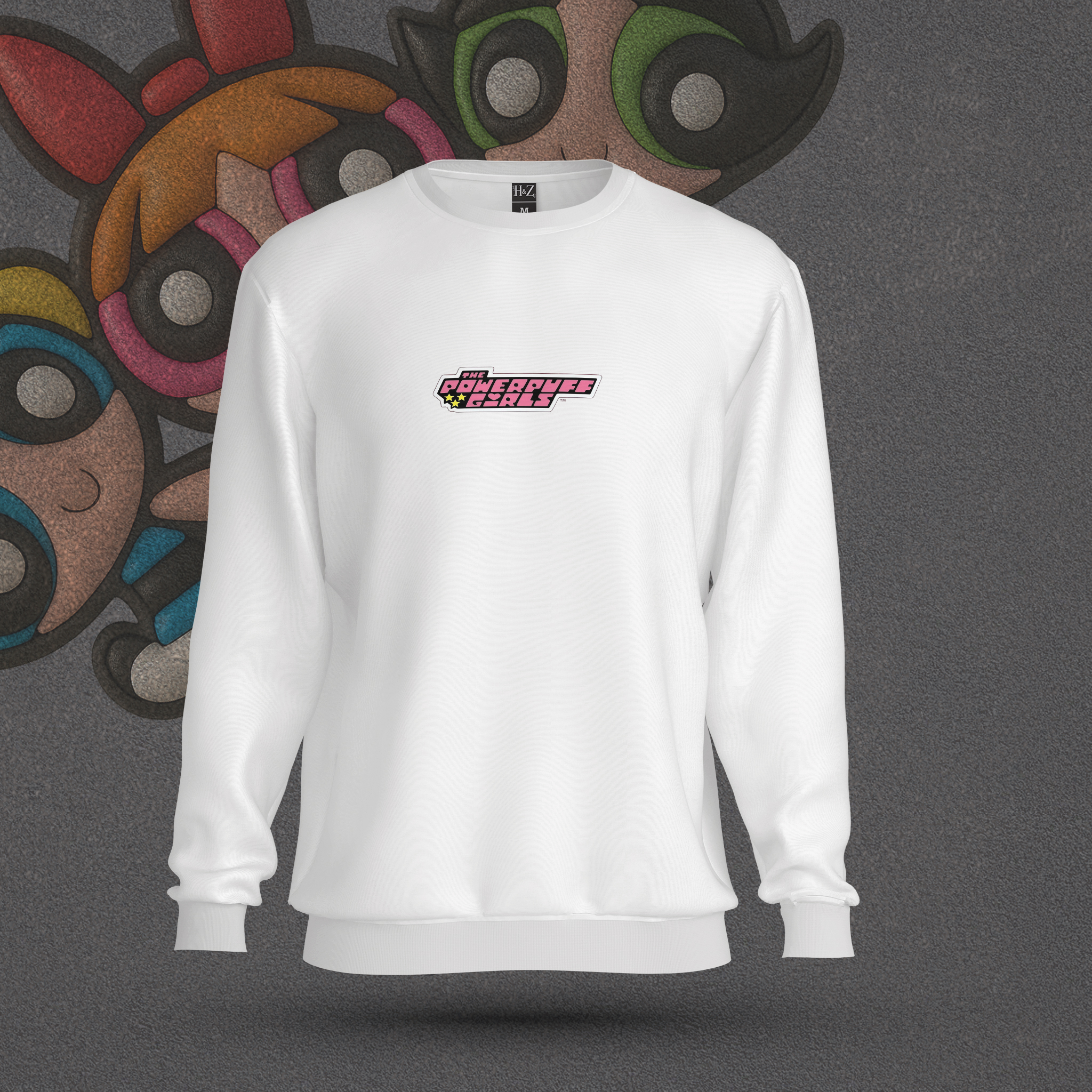 Powerpuff Girls Premium Unisex Sweatshirt - Image 2